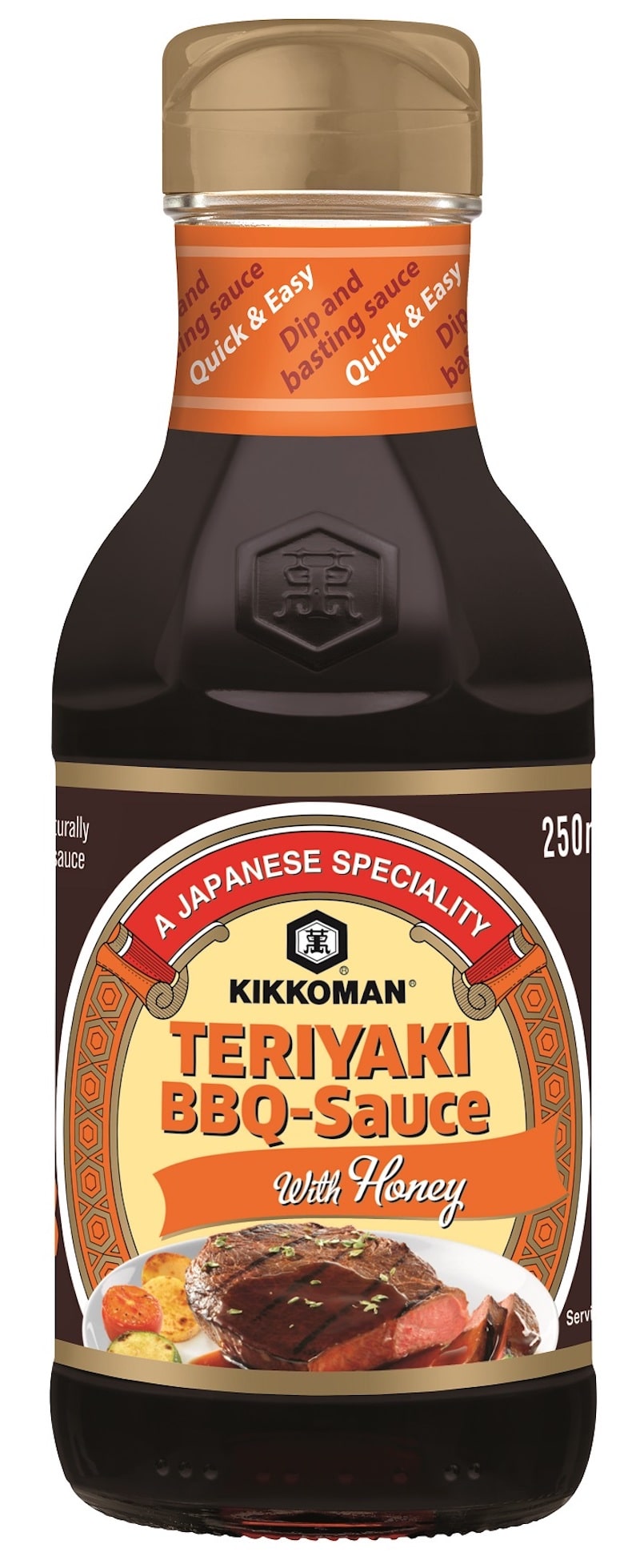 Kikkoman Teriyaki BBQ szósz mézzel 250 ml