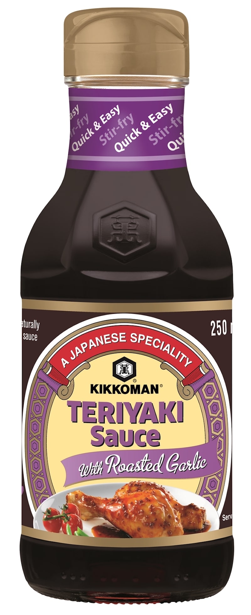 Kikkoman Teriyaki szósz sült fokhagymával 250 ml
